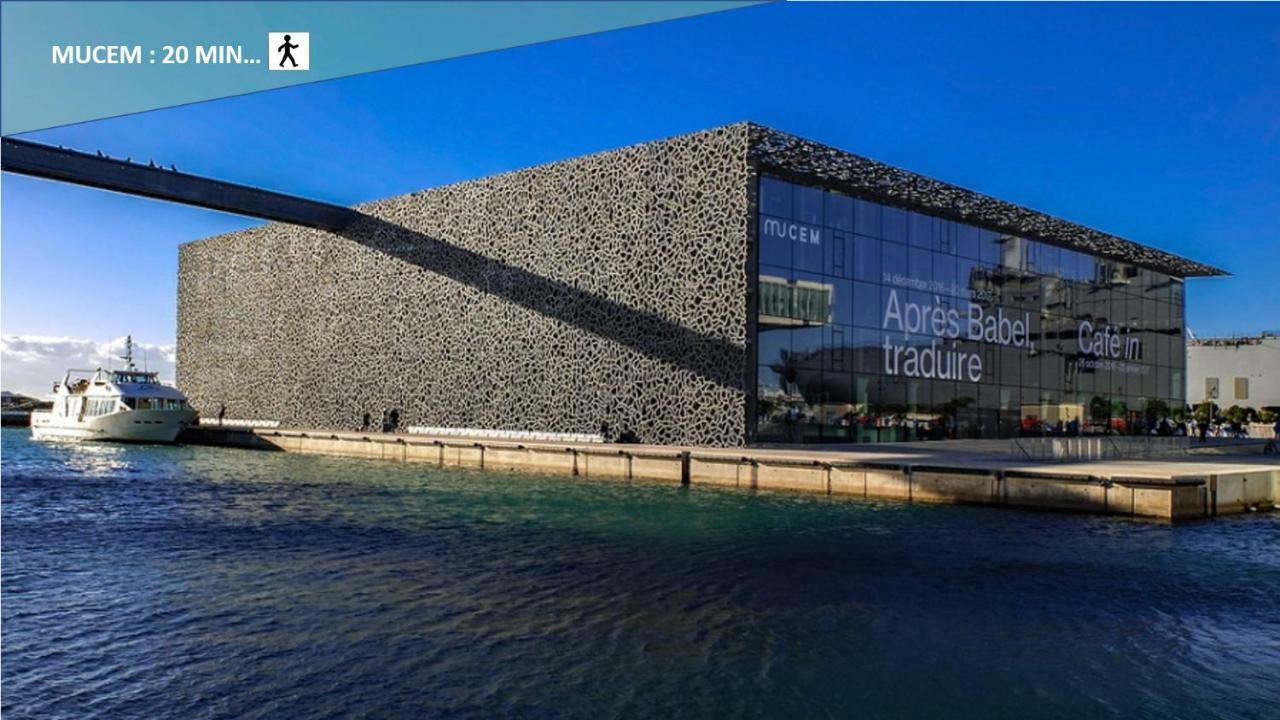 Happy T1 Tout Equipe - Confort - Vieux Port Marseilles Buitenkant foto